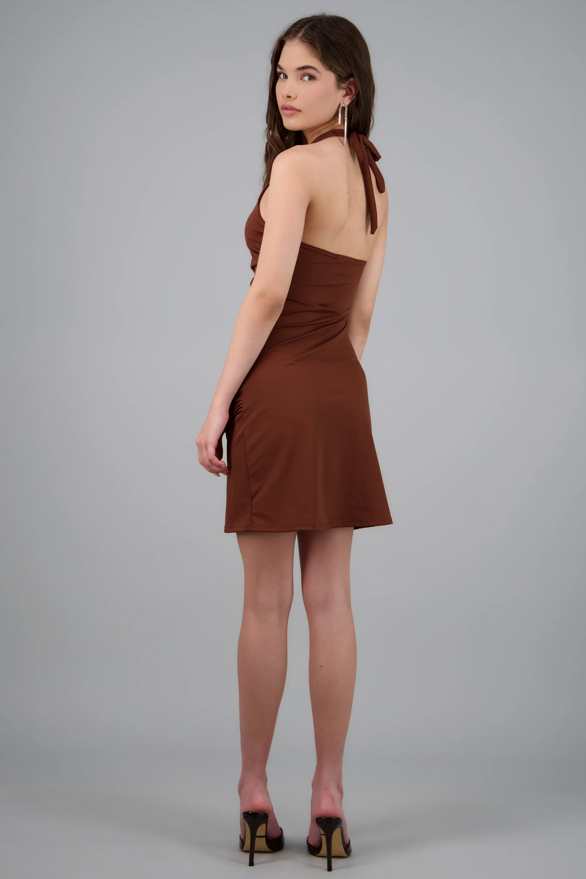 Vestido mini detalle herradura - Image 4