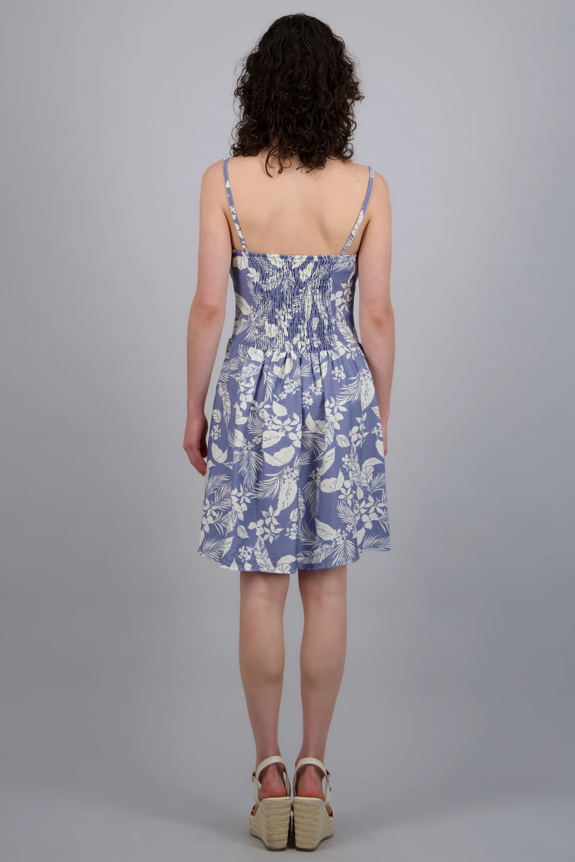 Vestido mini estampado flores - Image 4