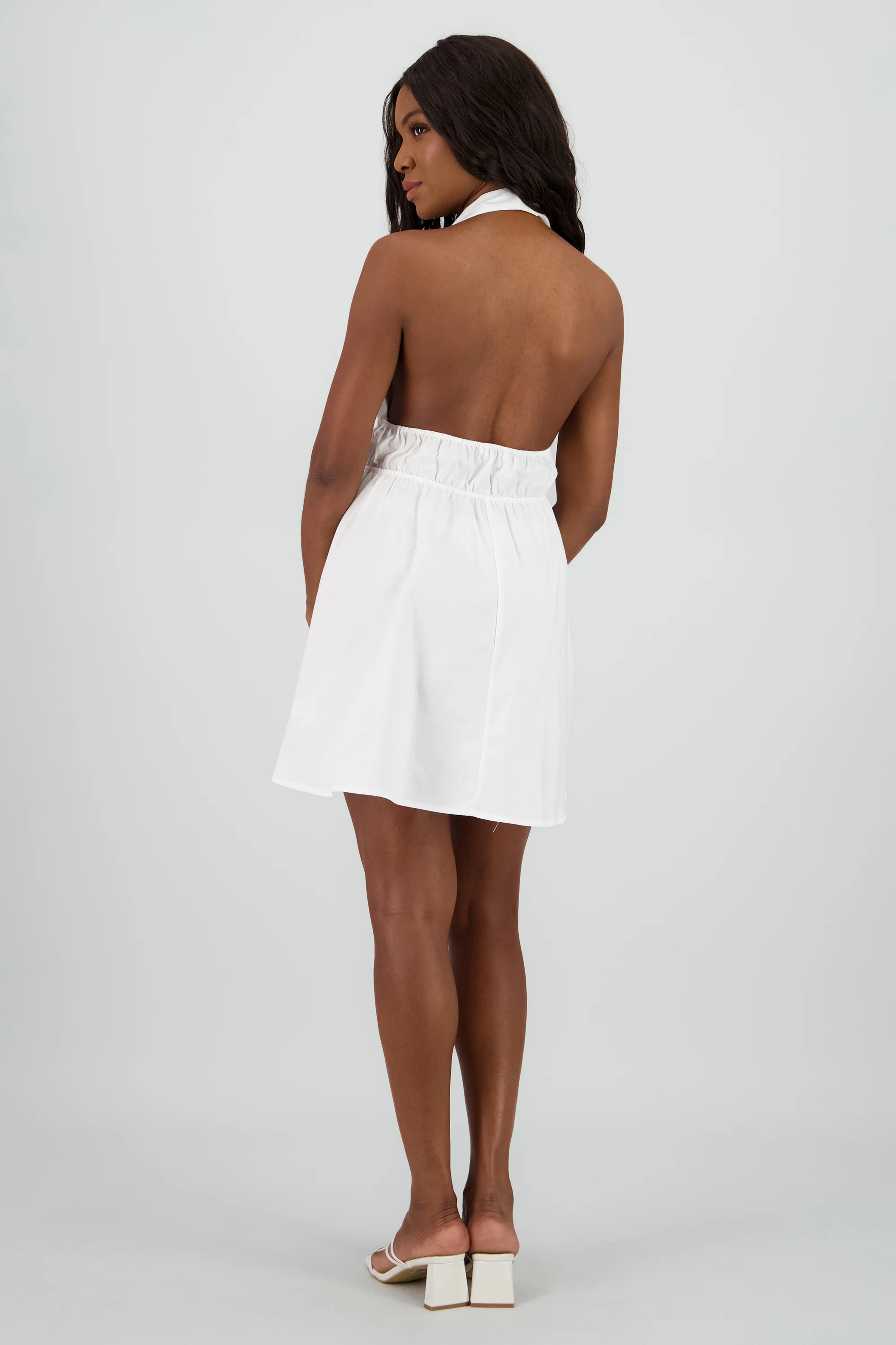 Vestido mini halter - Image 4