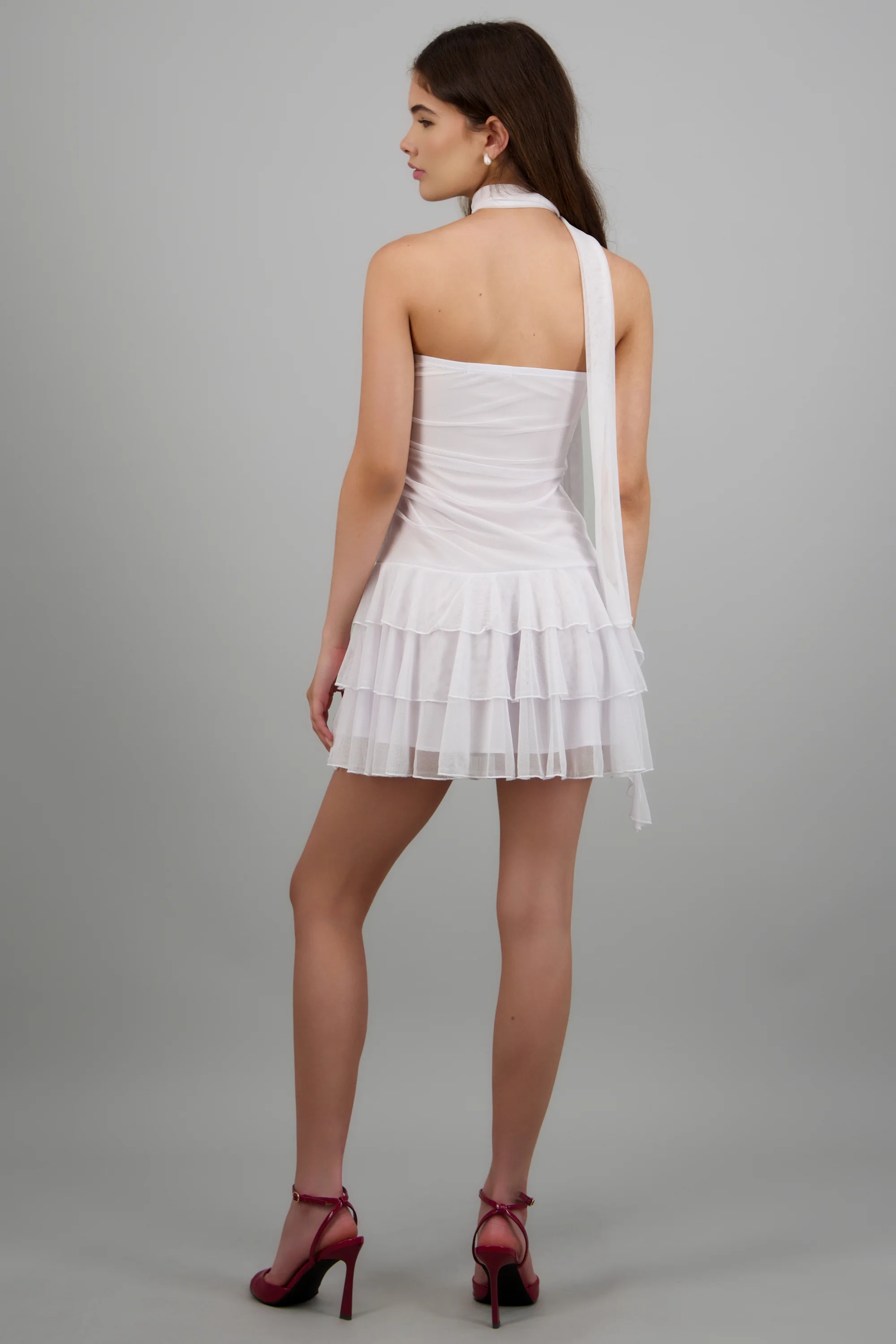 Vestido mini strapples - Image 4