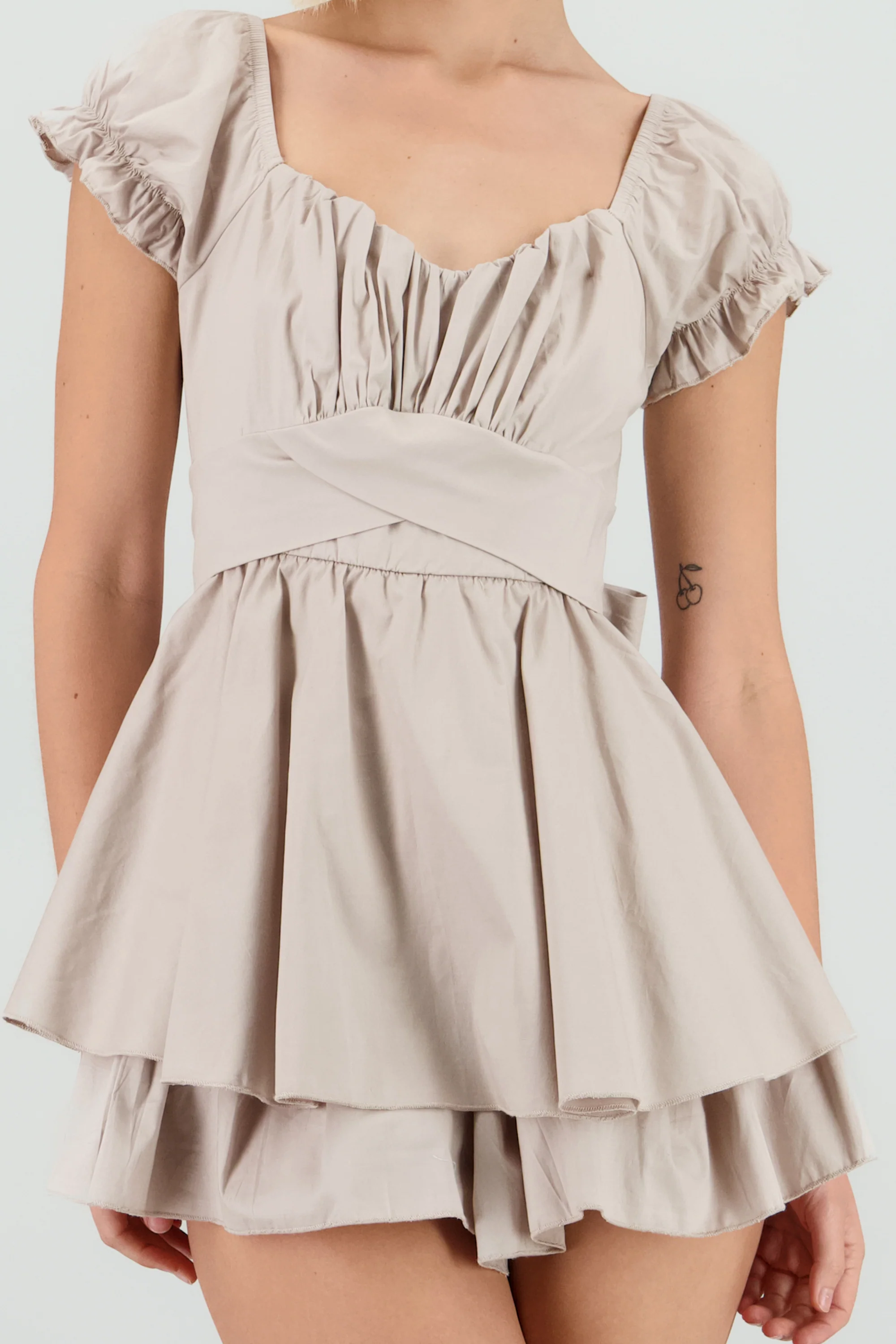 Vestido olanes manga corta - Image 5