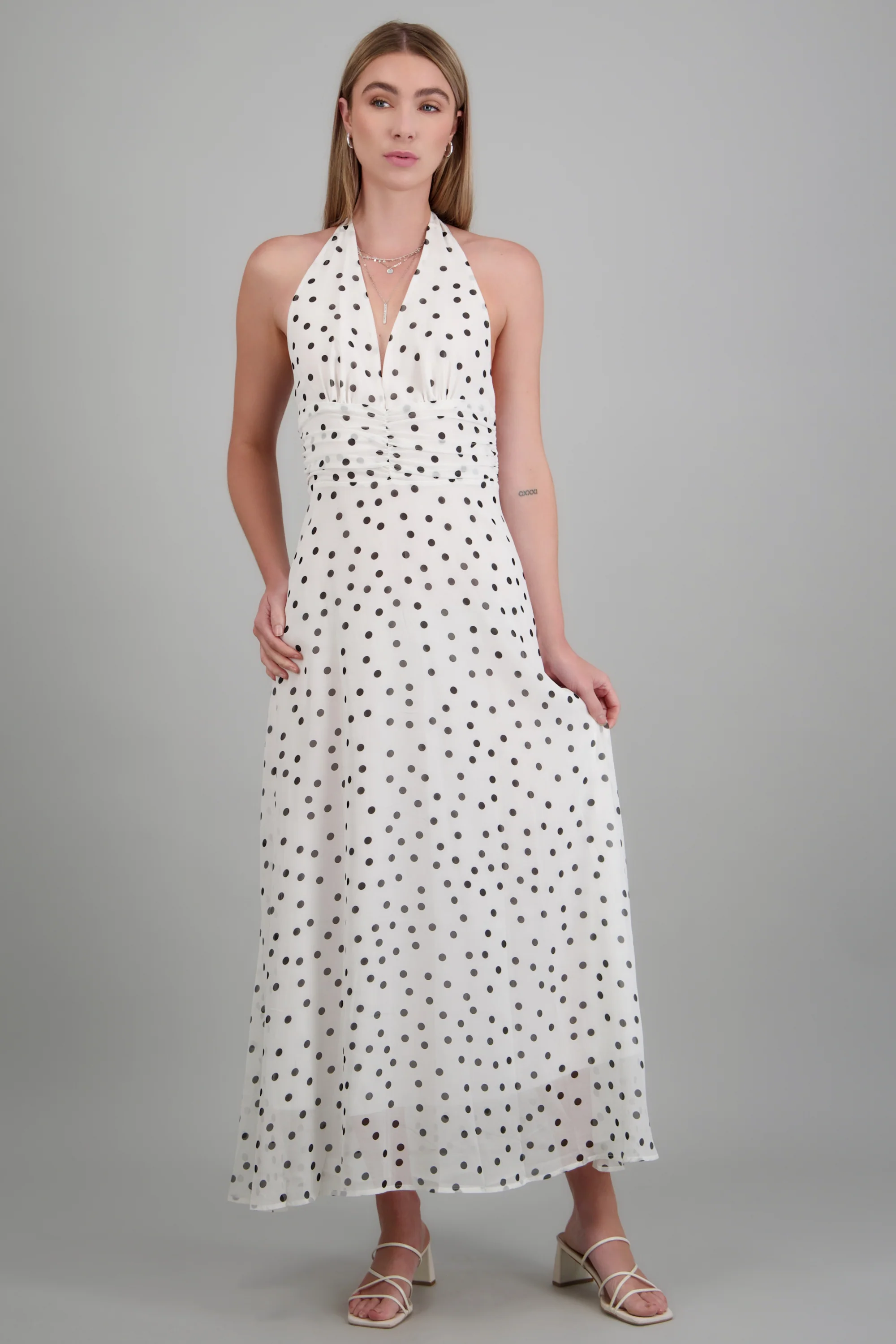 Vestido polka dots