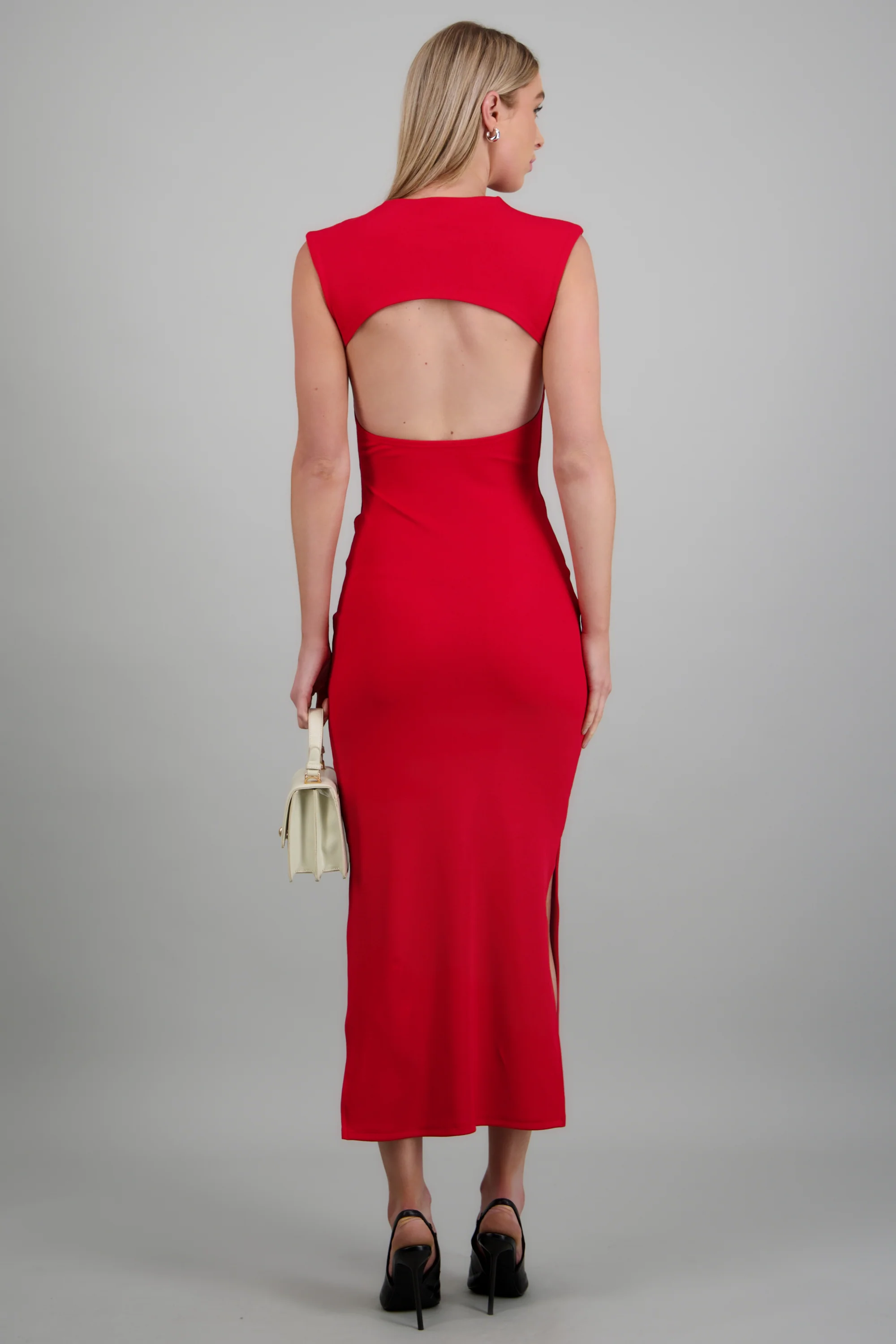 Vestido rib escote espalda - Image 4