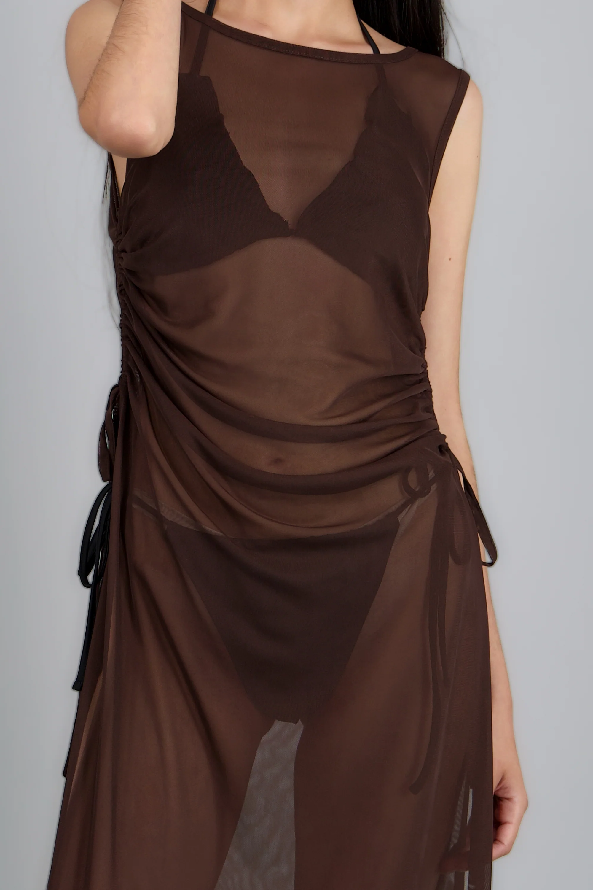 Vestido salida jaretas costados - Image 6