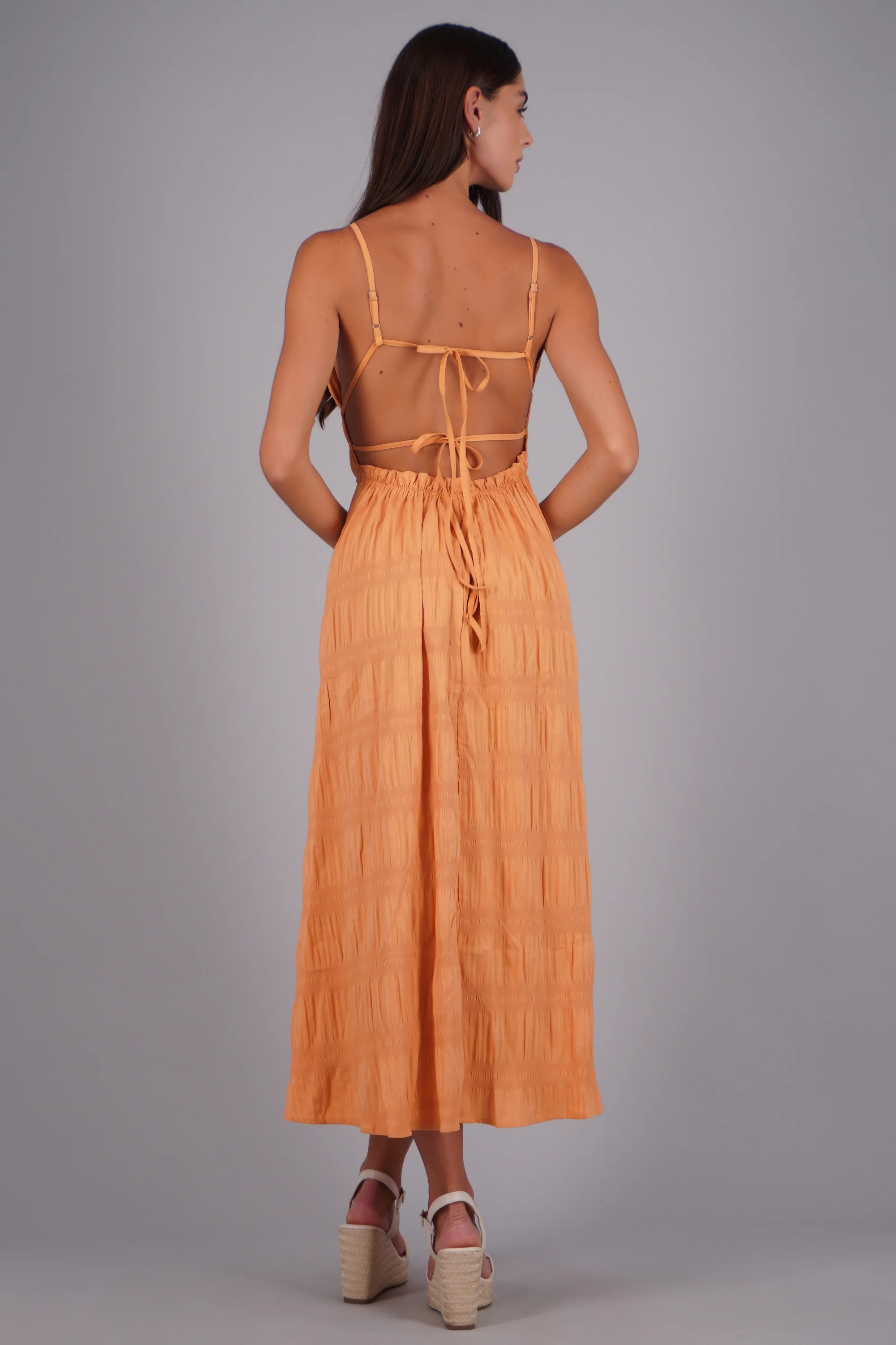 Vestido tirantes textura - Image 4