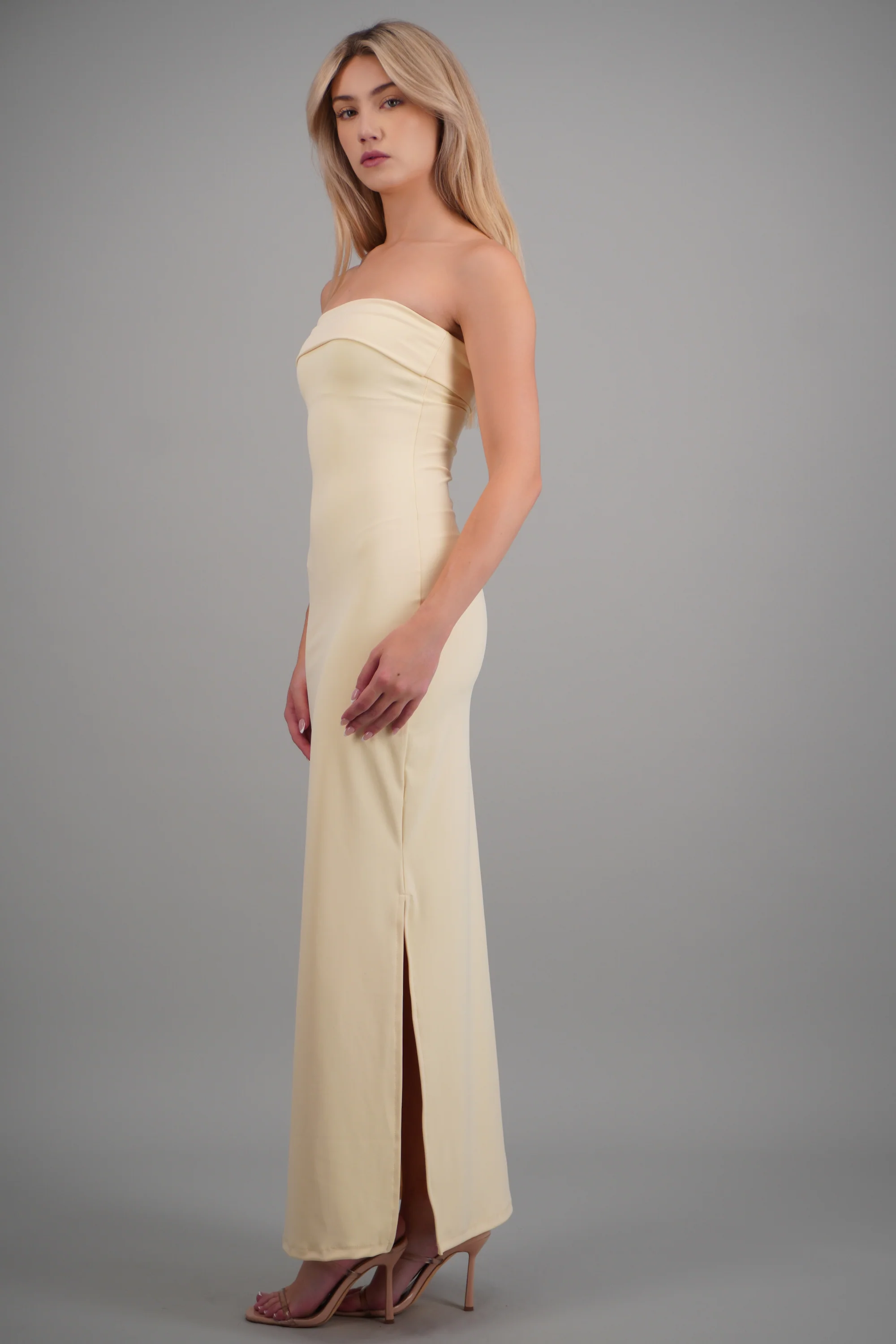 Vestido tubo con doblez - Image 2