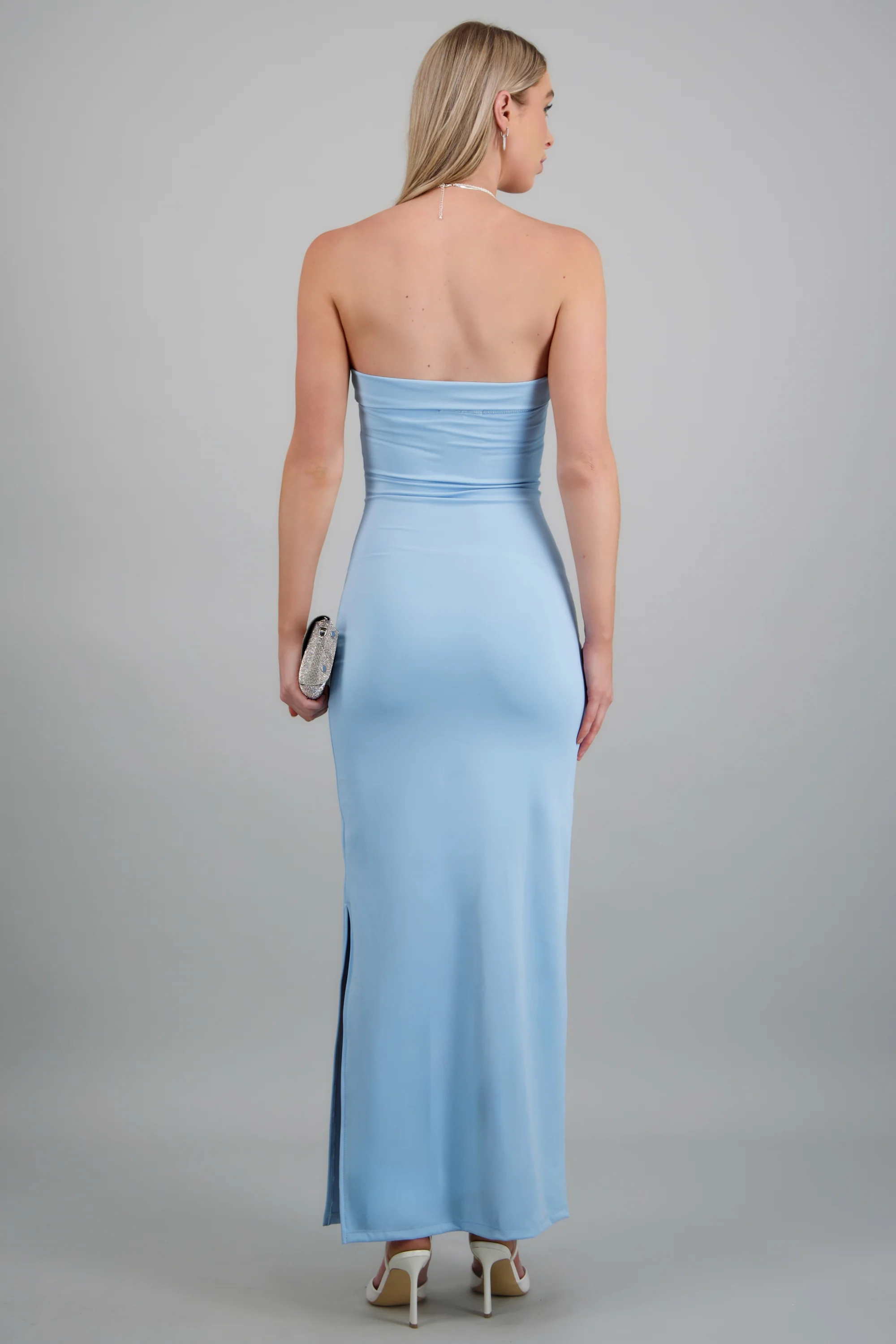 Vestido tubo con doblez - Image 9